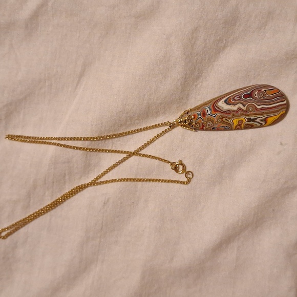 Very rare vintage corvette fordite Detroit - Picture 2 of 3